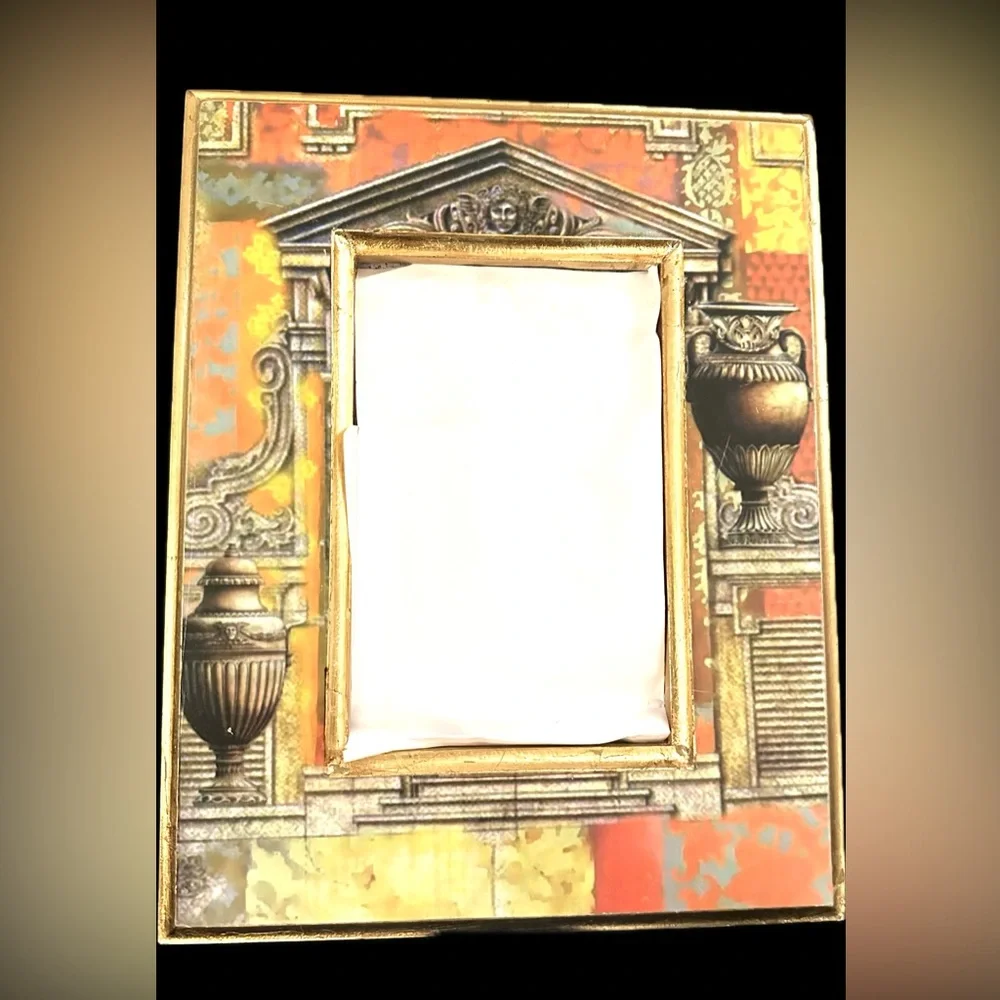 Stunning Architectural Classical Georgian Gilded Wood Picture Photo Frame RARE - Picture 4 of 8